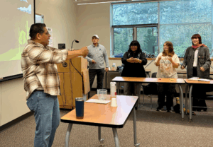 Instructor and Students in an OCCC Classroom